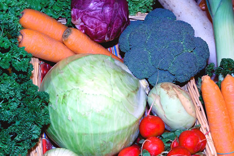 Obst und Gemüse